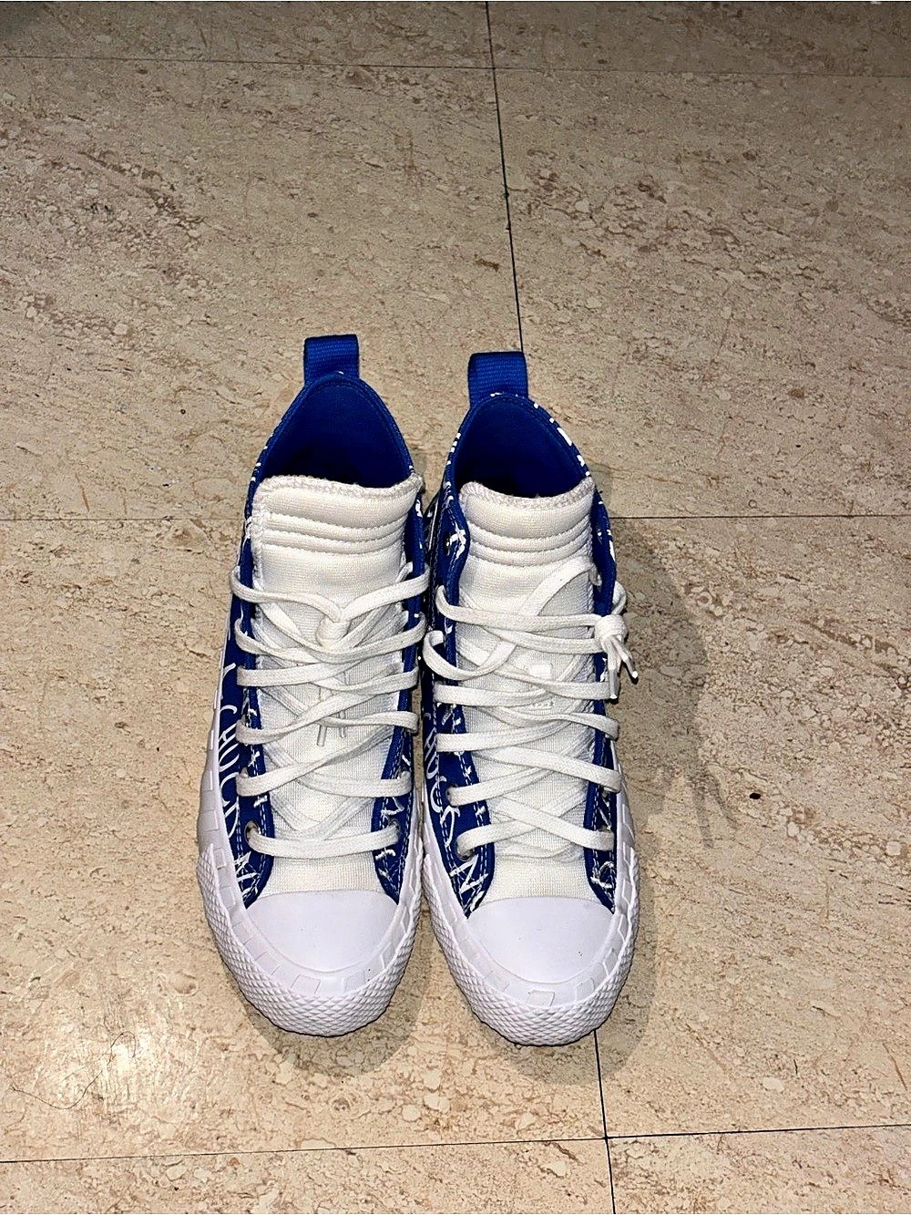 Converse UNT1TL3D High 'Not A Chuck - University Blue' Blue & White Sneakers